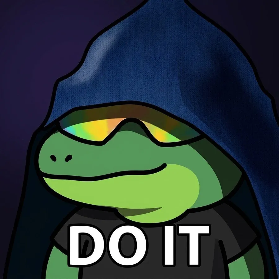 ANOXX in a hood wearing a shirt reading do it